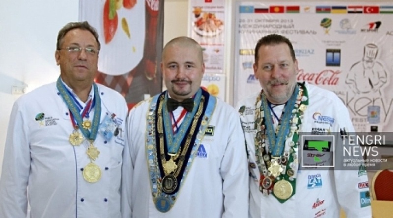 Viktor Belyayev, Alexandr Tregubenko and Thomas Gugler. ©Vladimir Prokopenko