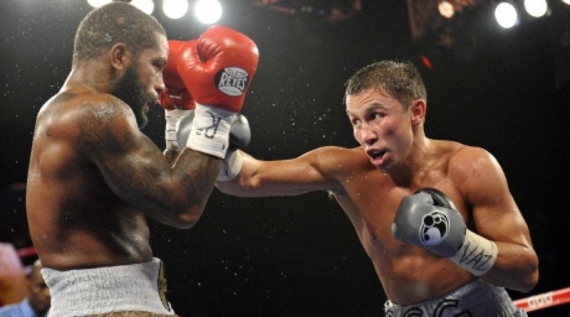 The bout between Golovkin and Stevens. ©Reuters