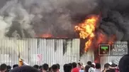Arson declared cause of Almaty flea market fire