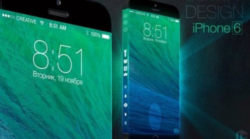 iPhone 6 concept design. ©Iskander Utebayev