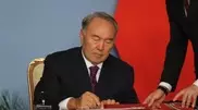 Nazarbayev signs bill raising taxes