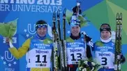 Kazakhstan's skier wins gold at Winter Universiade in Italy