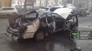 Car explodes in center of Almaty