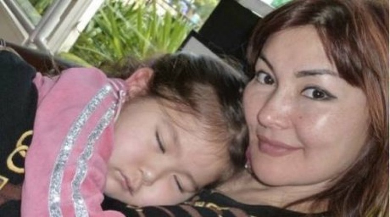 Alma Shalabayeva with her daughter. Photo courtesy of uralskweek.kz