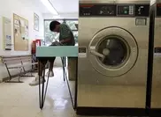 Naked Aussie gets stuck in washing machine