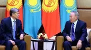 Kazakhstan’s President meets his Kyrgyz counterpart Almazbek Atambayev