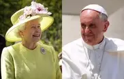 Two sovereigns in Rome: Queen visits pope