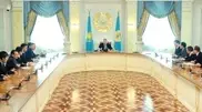 Nazarbayev meets with new Presidential Administration