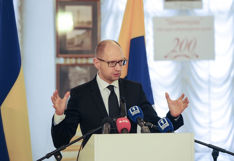 Ukrainian Prime Minister Arseny Yatseniuk. ©Reuters/Andrew Kravchenko