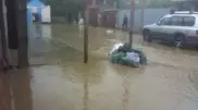 Shymkent flooded by rain