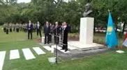 Hungary opens monument to Kazakh poet