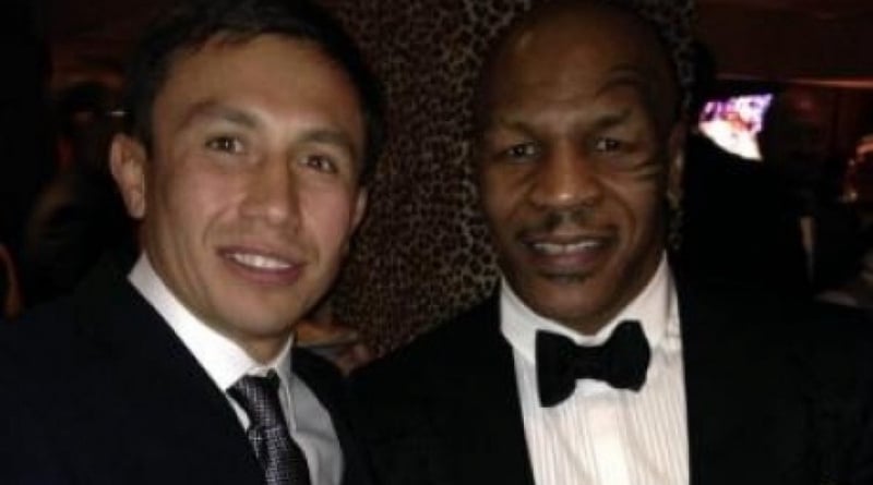 Golovkin and Tyson. Photo a courtesy of GGG Team