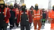 700 workers constructing Abu Dhabi Plaza in Astana out on strike