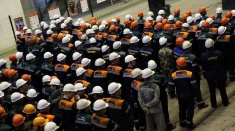 ArcelorMittal Temirtau employees. Photo courtesy of nv.kz