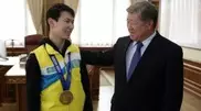 Almaty Mayor awards Denis Ten with car for Olympic bronze