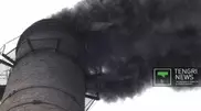 Semey residents suffer from smoking boiler house