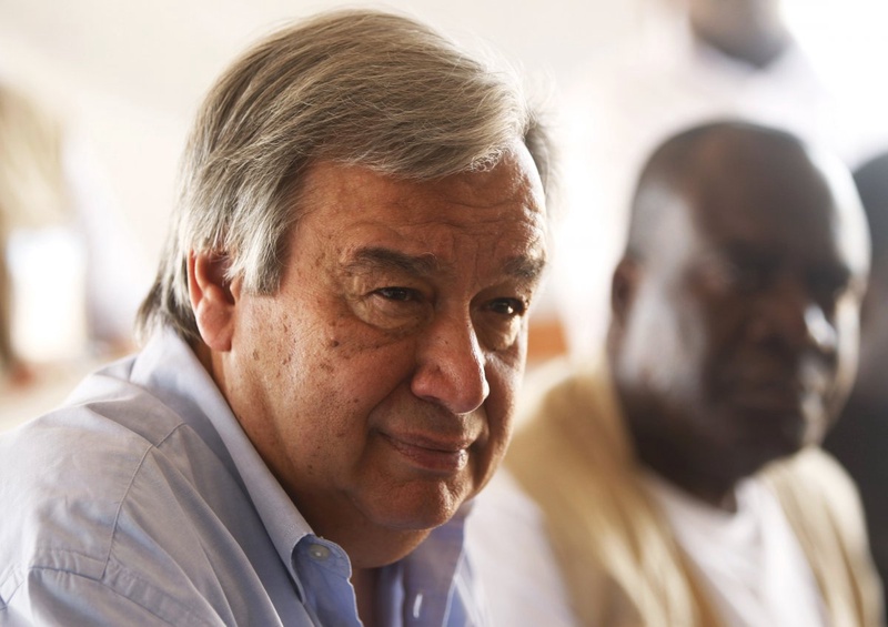 United Nations High Commissioner for Refugees Antonio Guterres. ©Reuters/Luc Gnago