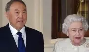 Queen Elizabeth II receives Nursultan Nazarbayev in London