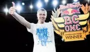 Kazakhstani B-Boy in Red Bull BC One Italy World Final 2015 in Rome