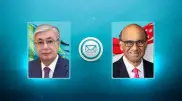 Tokayev congratulated the President and people of Singapore