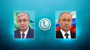 President Tokayev spoke with Russian President Putin