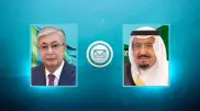 Tokayev congratulates King, Crown Prince, and people of Saudi Arabia