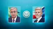 Tokayev congratulated Czech President on Independence Day