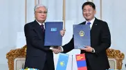 What documents did Kazakhstan and Mongolia sign