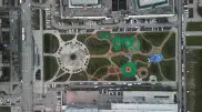 What the new park in central Astana looks like