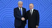 Russian President Vladimir Putin thanked Tokayev