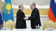 Putin thanks Tokayev for warm hospitality in Kazakhstan