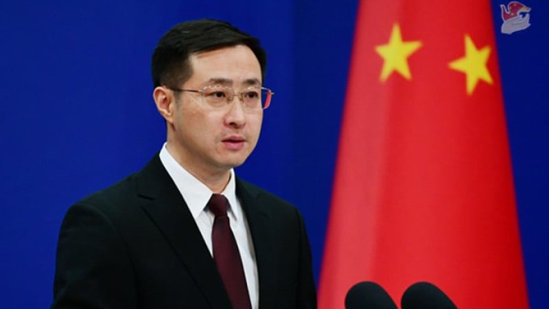 Chinese Foreign Ministry spokesperson Lin Jian/ Xinhua News Agency