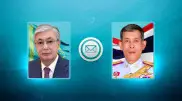 Tokayev congratulated the King of Thailand