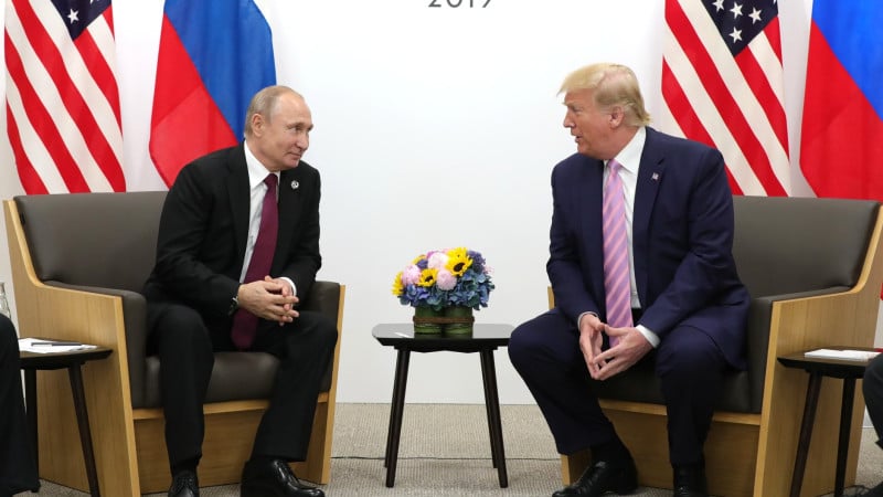 Putin and Trump. Archived photo: kremlin.ru