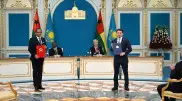 What agreements did the presidents of Kazakhstan and Guinea-Bissau adopt