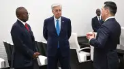 Tokayev and Guinea-Bissau president visited AIFC in Astana