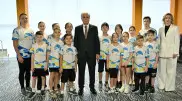 “I wish you to become Olympic champions” Tokayev talked to young swimmers