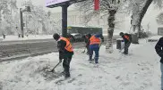 14 centimeters of snow: drivers warned in Almaty