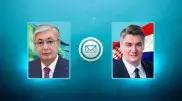 Tokayev congratulated the President of Croatia