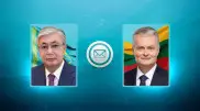 Tokayev congratulated the President of Lithuania