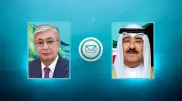 President Tokayev congratulated the Emir of Kuwait