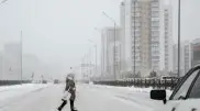 Astana residents receive multiple SMS warnings about storm