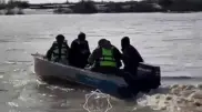 Over 200 people evacuated by boat in Aktobe region