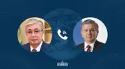 Tokayev held phone talks with Uzbek president