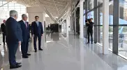 Tokayev visited new airport terminal in Shymkent