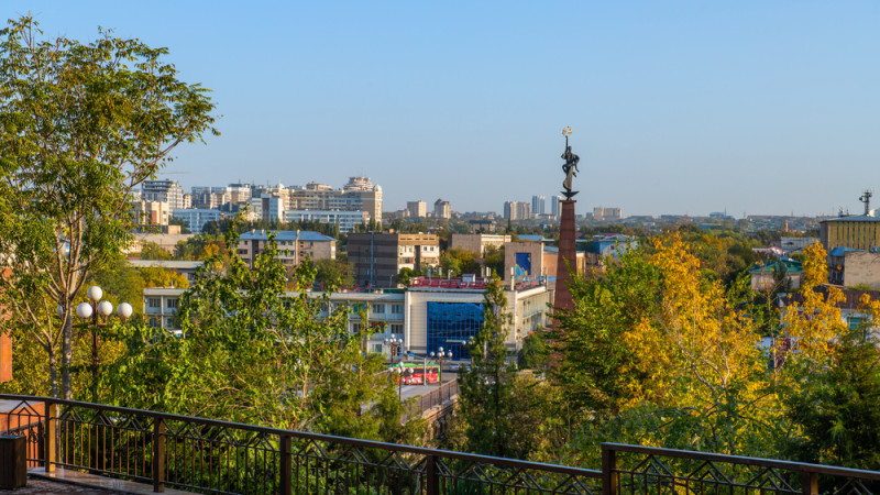 View of Shymkent. ©️ depositphotos.com/MaxZolotukhin