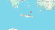 Powerful earthquake strikes off the coast of Crete