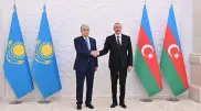 Tokayev congratulates Azerbaijani president on Independence Day
