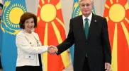 Tokayev meets with president of North Macedonia