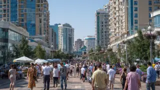 Kazakhstan's population exceeds 20.3 million as of May 1